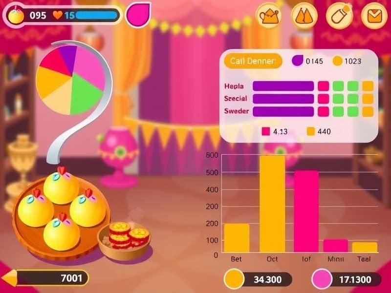 Rasgulla Magic gameplay screenshot showing sweet creation